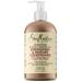 SheaMoisture Strengthen and Restore Rinse Out Hair Conditioner to Intensely Smooth and Nourish Hair 100% Pure Jamaican Black Castor Oil with Shea Butter Peppermint and Apple Cider Vinegar 13 oz