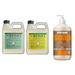 Liquid Hand Soap Refill 1 Pack Basil 1 Pack Honey Suckle 33 OZ each include 1 32 OZ Bottle of Bath & Shower Gel Soap Citrus/Mint