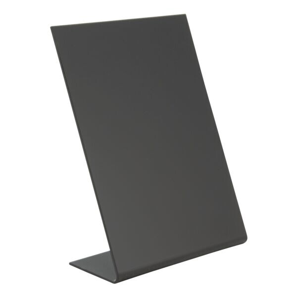 Securit 3er-Pack Tischaufsteller Kreidetafel »L-Board« A6 schwarz, 10.5x1.55x5.5 cm Image