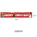 Merry Christmas Banner Christmas Decorations Outdoor Indoor Xmas Banner with Merry Christmas Signs for Christmas Garden Wall House Table Party Decoration