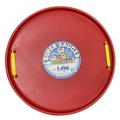 Super Saucer 28 Inch Round Snow Sled | Red | Manufactured here in the USA