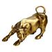 Modern Cow Resin Statues Rhino Sculpture Bull Figruines Animals Collectibles Table Centerpieces for Bookshelf Desktop