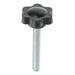 Hemoton T Track Bolt Patio Umbrella Part Clamping Screw Knob Thread Screw M6x40