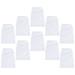 Pool Skimmer Net 10 Pcs Small Strainer Filter Swimming System Cleaning Equipment Socks White