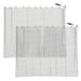 2 Pcs Window Curtains Heavy Duty Curtains Outdoor Screen Fireplace Mesh Panels Hearth Sparks Guard Curtains Fireplace Mesh Screens Protection Iron