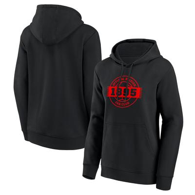 Belgien FA Official Fan Club Grafik Hoodie - Schwarz - Damen Image