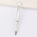 Christmas Gift Stationery Supplies Smooth Office Star Shaped Pen Creative Ballpoint Pen Gel Ink Rollerball Pens SILVER
