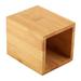 Bamboo and Wood Finishing Box Office Desk Decor Organizer Desktop Pen Holder Storage