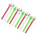 Christmas Light Pen Tree Lumecube Party Decor Office Supplies for Kids Prize Gifts 10 Pcs
