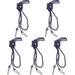 Set of 5 Children s Glove Lanyard Gloves for Kids Camera Stand Elastic Strap Holder Hat Clip Nylon