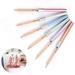 SagaSave 1/3 Pcs Pencil Extender Lengthener for Color Pencils Art Pencil Writing Tools School Office Green