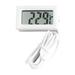 JPLZi Micro Embedded Electronic Digital Thermometer Aquarium Refrigerator Water Temperature Gauge Celsius / Fahrenheit-