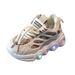 Ramiter Kids Sneakers Children LED Light Strip Shoes Lace up Canvas Shoes Kids Casual Shoes Light up Shoes Walking Shoes Tennis Shoes Youth Girls Khaki