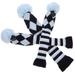 Head Covers for Golf Clubs 3 Pcs/set Mix Tsr Wood Driver Mallet Putter Headcover White