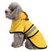 YUHAOTIN Dog Raincoats for Medium Dogs Blue Four Seasons Pet Raincoat Large and Small Dogs Raincoat Reflective Stripes Simple Style Pet Outdoor Activities Rain Gear Raincoats for Dogs Xl