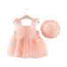 NIUREDLTD Toddler Kids Baby Girls Butterfly Fairy Tulle Dress Sleeveless Princess Birthday Elegant Outfit 6-9 Months