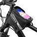 ROCKBROS Bike Phone Front Frame Bag Top Tube Bike Bag Bicycle Handlebar Bag Cell Phone Holder Mount Bag Cycling Accessories Storage Pouch for Phone 11 12 Pro XS Max XR Below 7.2â€�