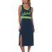 Women's G-III 4Her by Carl Banks College Navy Seattle Seahawks Main Field Maxi Dress