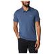 Columbia - Tech Trail Polo - Polo-Shirt Gr XL - Length: 28'' blau