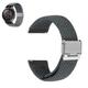 20mm Universal elastic nylon watch strap - Grey