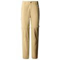 The North Face - Women's Exploration Conv Straight Pants - Walking trousers size 6 - Regular, sand