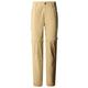 The North Face - Women's Exploration Conv Straight Pants - Walking trousers size 10 - Regular, sand