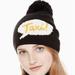 Kate Spade Accessories | Kate Spade "Taxi!" Beanie | Color: Black/Yellow | Size: Various