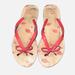 Kate Spade Shoes | Kate Spade Pink Flip Flops Size 9 | Color: Cream/Pink | Size: 9