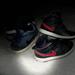 Nike Shoes | Nike 5c (Blue) 6c (Black&Red) Baby Shoes. Good Condition. | Color: Black/Blue/Red | Size: 5.5bb