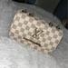 Louis Vuitton Bags | Cross Body Louis Vuitton Bag, Cream Color Checker Print | Color: Cream | Size: Os