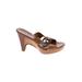 Cole Haan Mule/Clog: Brown Shoes - Women's Size 7