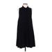 Old Navy Casual Dress - A-Line: Black Solid Dresses - Women's Size Small