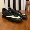 Nike Shoes | Nike Mercurial Victory Iv Ic Victory Soccer Cleats Shoes New 555614 010 Mens 13 | Color: Black/White | Size: 13