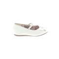 Healthtex Dress Shoes: Flats Wedge Casual White Shoes - Kids Girl's Size 4