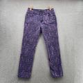 Levi's Jeans | Levi's Pants Adult 30x32 Rare Purple Jeans Mid Rise Skinny Spandex Denim Women's | Color: Purple | Size: 30