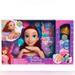 Disney Toys | Nib Rare Disney Princess Ariel Shimmer Spa Styling Head With Bonus 25 Pieces | Color: Pink/Purple | Size: See Description