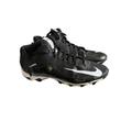 Nike Shoes | Nike Alpha Fast Flex Cleats, Black/White, Men 12 | Color: Black/White | Size: 12