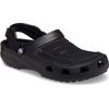 Clog CROCS "Yukon Vista II LiteRide Clog", Herren, Gr. 46, schwarz (schwarz, grau), Croslite, Lederimitat, sportlich, Schuhe, Sommerschuh, Gartenschuh, Trekking, mit komfortablem Fersenriemen