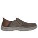 Skechers Men's Slip-ins Relaxed Fit: Expected - Cayson Sneaker | Size 10.5 | Brown | Textile | Vegan