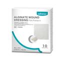 Winner Medical Calcium Alginate Wound Dressing Pads 4'' x 4'', Sterile (Box of 20) Antimicrobial, Non-Stick Padding, Highly Absorbent & Comfortable| Flexible & Gentle on The Skin, Faster Healing
