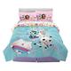 Franco Kids Bedding Super Soft Comforter and Sheet Set, 5 Piece Full Size, Gabby's Dollhouse