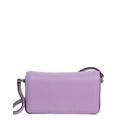 Marc Jacobs ( H107L0FA21 Women's Groove Leather Mini Crossbody Bag In Regal Orchid With Silver, Regal Orchid, One Size