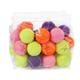 MRYCZ FYRHD 40 Pack Tennis Balls, Training Tennis Balls, Pet Dog Playing Balls, Practice Tennis Balls with Mesh Bag and Shock absorbers for Transport and Beginner Training