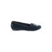 Jack Rogers Flats: Blue Shoes - Women's Size 6 1/2 - Almond Toe