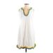 Corey Lynn Calter Casual Dress: White Dresses - New - Women's Size Small