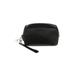 Louis Vuitton Leather Wristlet: Black Solid Bags