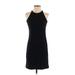 Etcetera Casual Dress - Sheath: Black Solid Dresses - Women's Size 00