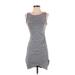 Leith Casual Dress - Bodycon: Gray Marled Dresses - Women's Size X-Small
