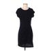 Gap Casual Dress - Sheath: Black Solid Dresses - Women's Size Small