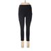 Marika Active Pants - High Rise Skinny Leg Cropped: Black Activewear - Women's Size Medium